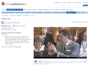 Courtesy of Parliamentlive.tv