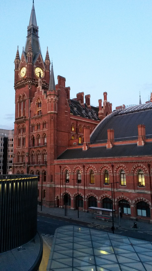 St Pancras Rail Station London