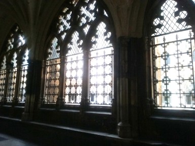 The Cloisters at Westminster Abbey, London